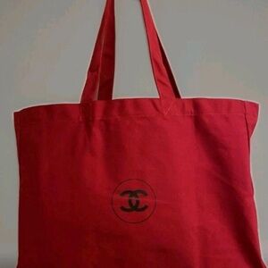 Chanel Red Tote Bag - GWP